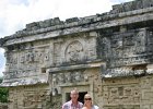 Tourists at Chichen Itza &#34;Church&#34;. Not doing a lot of praying though. : Cancun Sept 2012